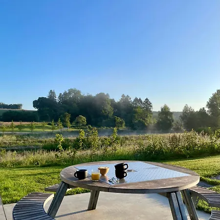 Vakantiehuis 10 Etangs, Nature Et Architecture, 6-8p Florennes